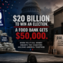 $20 Billion to Win an Election. A Food Bank Gets $50,000.