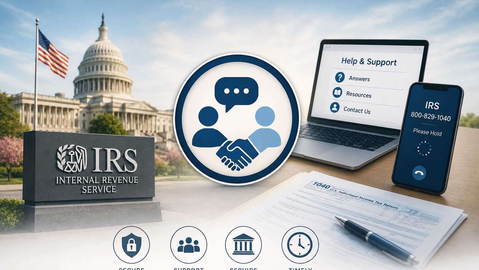 Government tax help and support